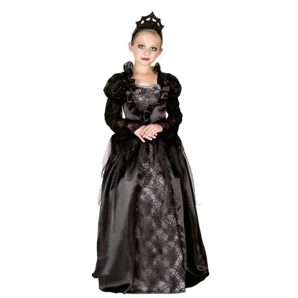 Kostym - INGEN NAMN - Vampyr - Flicka - Polyester - Svart
