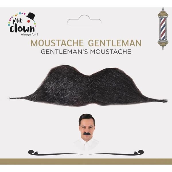 MUSTASCH HERRE - NOIR