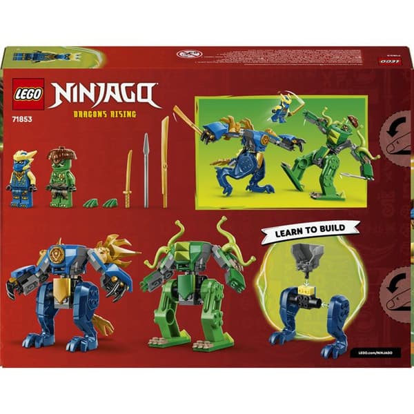 LEGO NINJAGO 71853 Jays Drakrobotstrid - Byggset 4 år - Present