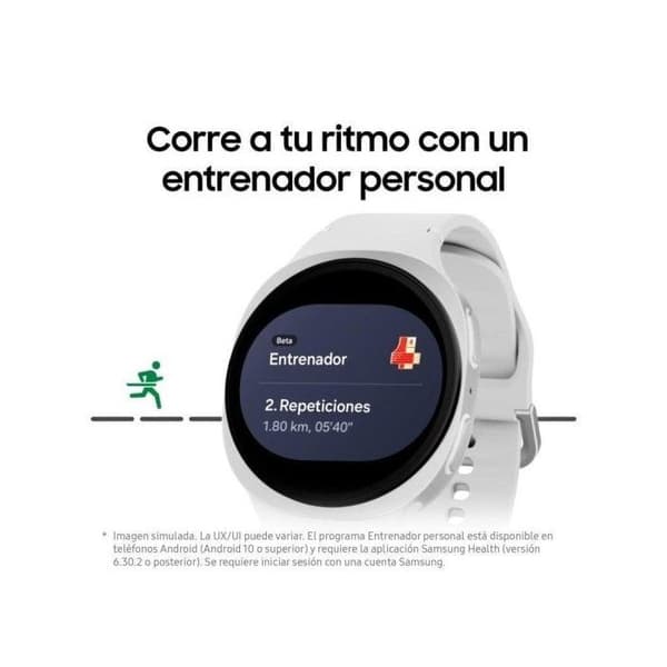 Samsung Galaxy Watch8 Bluetooth 40mm med Galaxy AI Silver