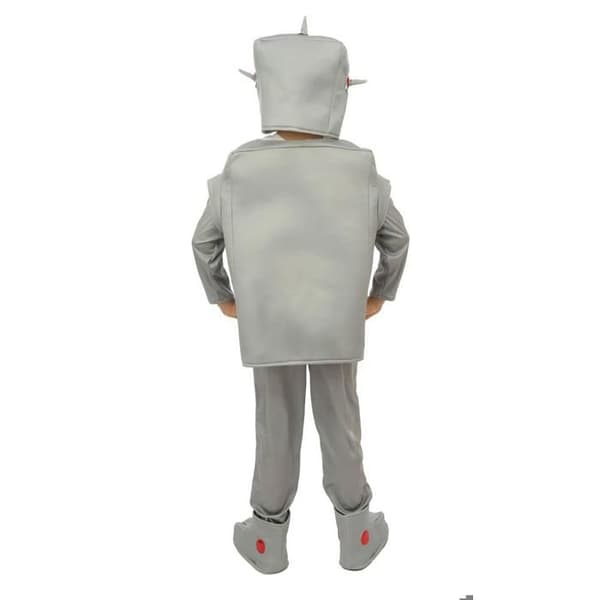 Robotdräkt - LILLA CLOWN - Barn - 5/6 år - Grå - 4 delar