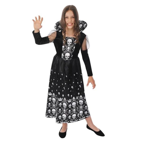 Däggdjur Comtesse Macabre Barn - LILLA CLOWN - Halloween Kostym
