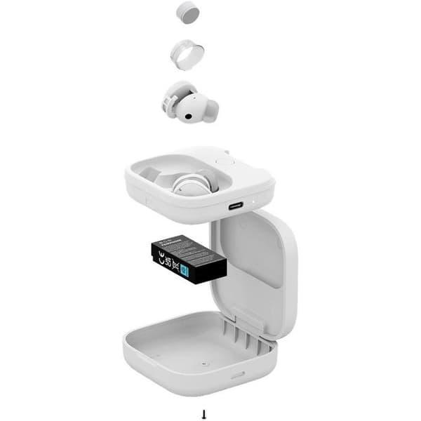 Trådlösa Bluetooth-hörlurar Fairbuds - FAIRPHONE - True Wireless - Vit