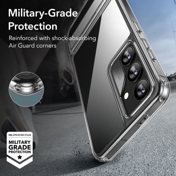 Coque ESR Air Shield Boost Kickstand för Samsung Galaxy S24 Plus - Klar