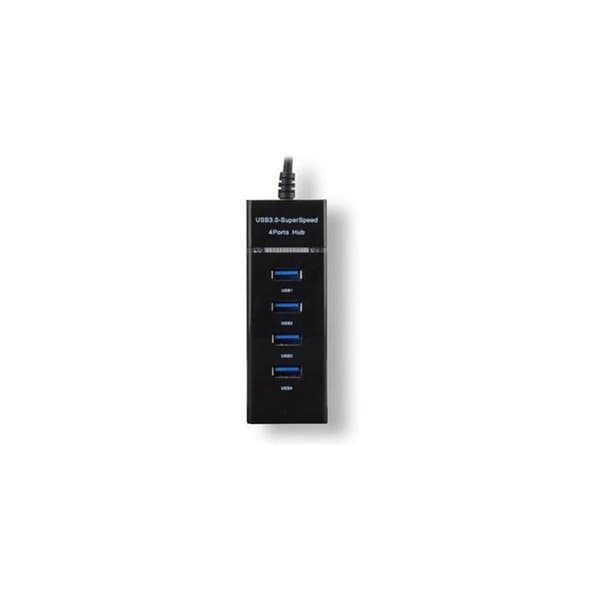 MCL SAMAR Hub USB - USB Typ C - Extern - 4 Totala USB-portar - 4 USB 3.0 portar - PC, Mac, iOS