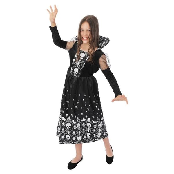 Däggdjur Comtesse Macabre Barn - LILLA CLOWN - Halloween Kostym