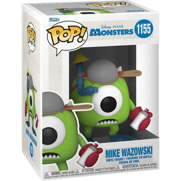 Funko Pop! Disney: Monsters Inc 20:e - Mike w/ Mitts