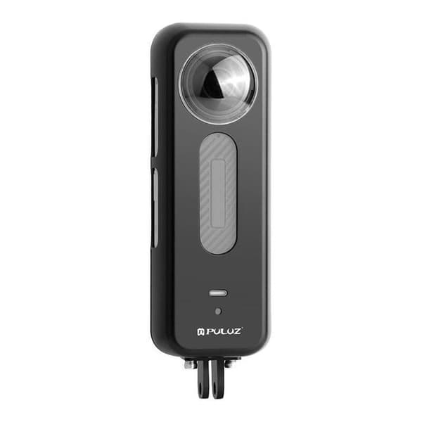 Skyddsfall i metall Puluz med objektivlock för Insta360 X4