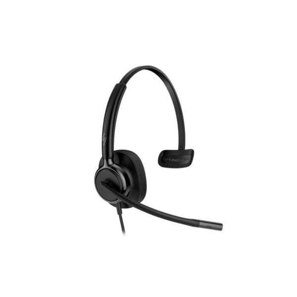Hörlurar - POLY - Mission 415 - Monoaural - USB-C/USB-A - Bullerdämpning