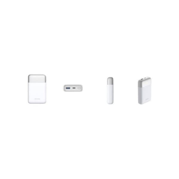Powerbank D-Link DPP-101 10000 mAh Vit Snabbladdning USB-C Avancerat skydd