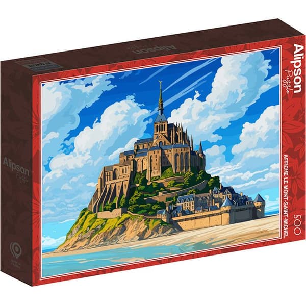 PUZZLE 500P AFF MONT ST MICHEL ALIZE ALI50195