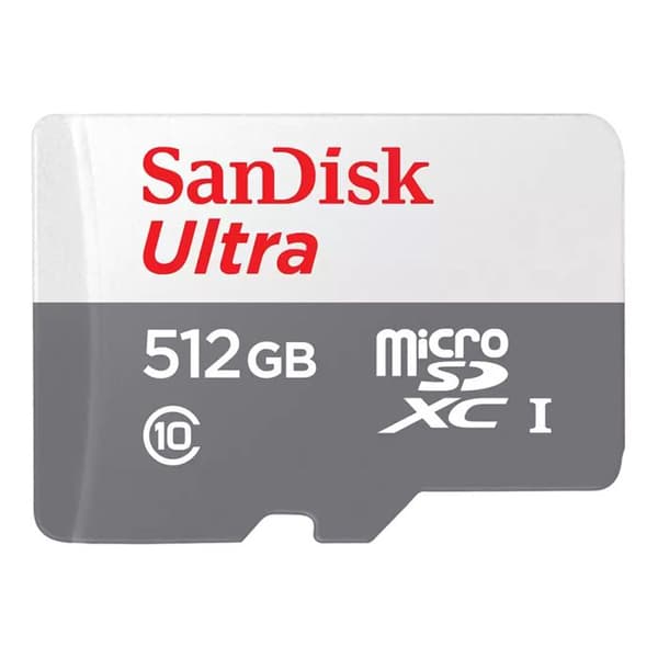 Micro SD-kort - SanDisk - SDSQUNR - 512 Go - UHS-I - Klass 10 - MicroSDXC