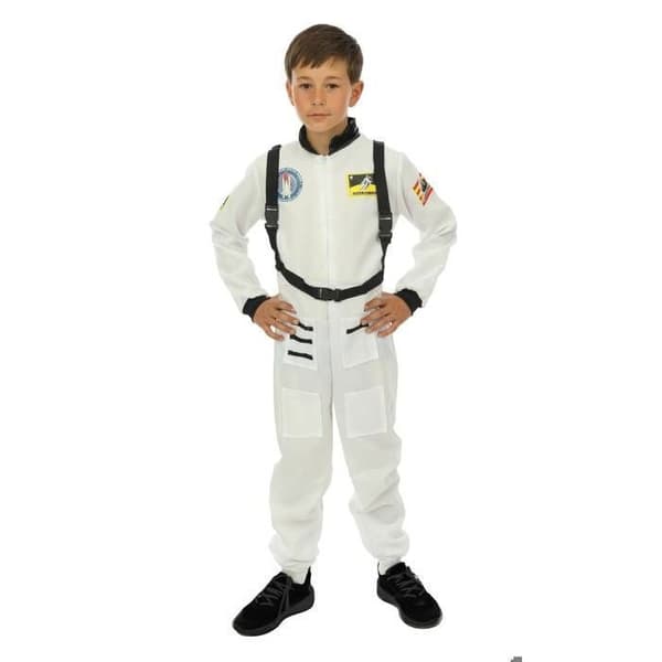 Barn Astronautkostym - PTIT CLOWN - Rymddräkt, Kosmonaut - Unisex - Vit