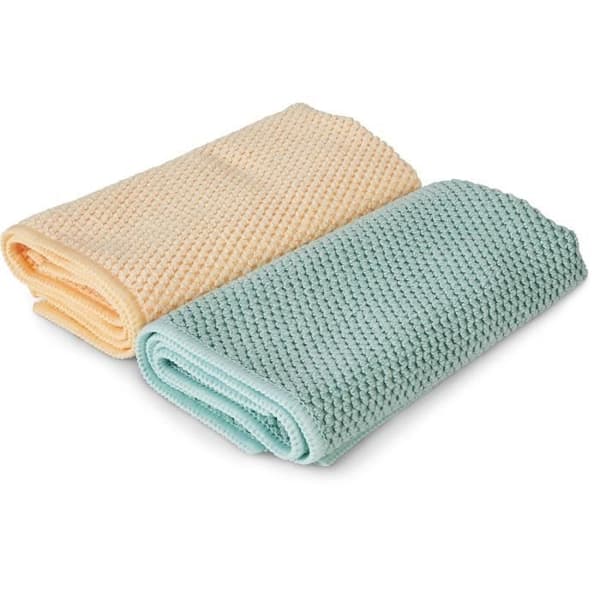 Chiffon mikrofiber av återvunna fibrer, paket med 2