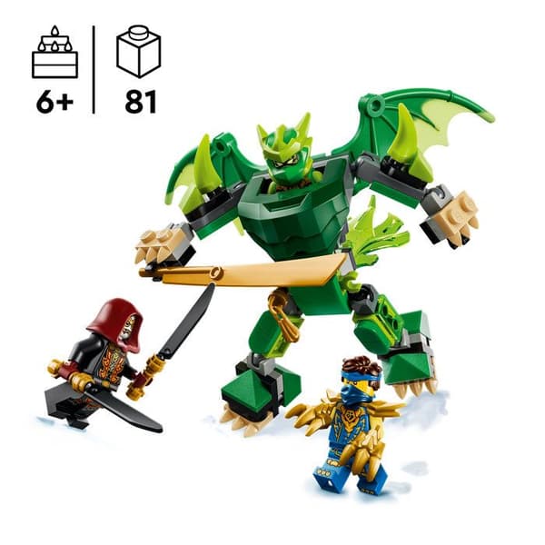 LEGO NINJAGO 71862 Stridsset: Lloyds Drakrobot - Ninja Spel 6 år - Present
