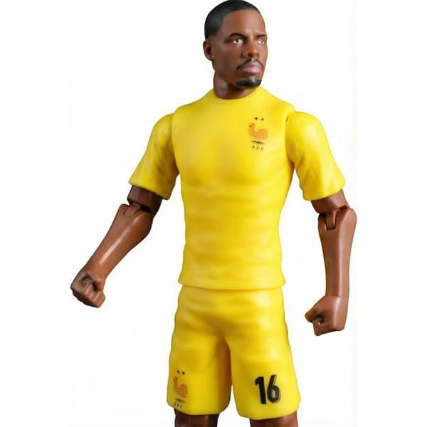 Rörlig figur - Frankrikes lag - MEGABLEU - Maignan nummer 16 - 20 cm