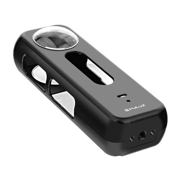 Skyddsfall i metall Puluz med objektivlock för Insta360 X4