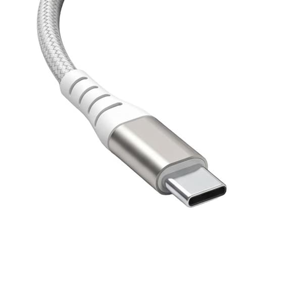 USB-C till Lightning-kabel - FORCE POWER - MFi - 60W PD (3A) - 2 m - Förstärkt flätad