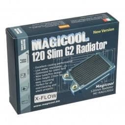 Vattenkylning MagiCool Xflow I kopparradiator - 120 mm