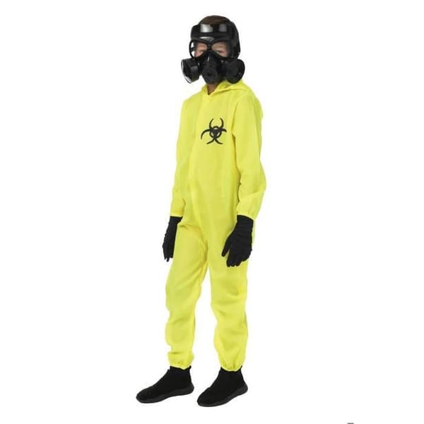 Barnkostym - LILLA CLOWN - LILLA CLOWN - Gul - 7-9 år - Polyester