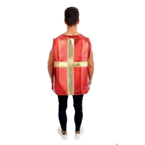 Kostym - LITEN CLOWN - 23638 - Presentförpackning - One size - Röd, guld
