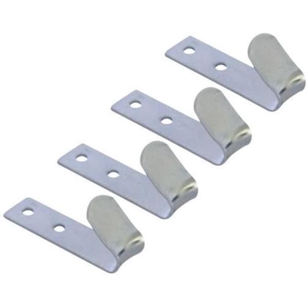 Set med 4 metallkrokar