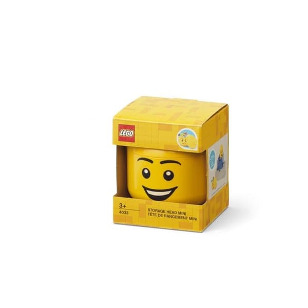 Mini-låda i form av ett huvud STORAGE HEAD HAPPY BOY