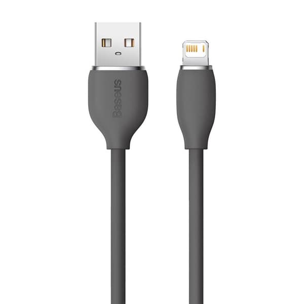 Lightning-kabel - BASEUS - 1.2m - 2.4A - Kompatibel med iPhone 13 Pro Max - Svart