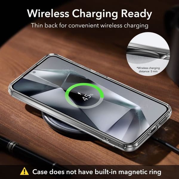 Coque ESR Air Shield Boost Kickstand för Samsung Galaxy S24 Plus - Klar