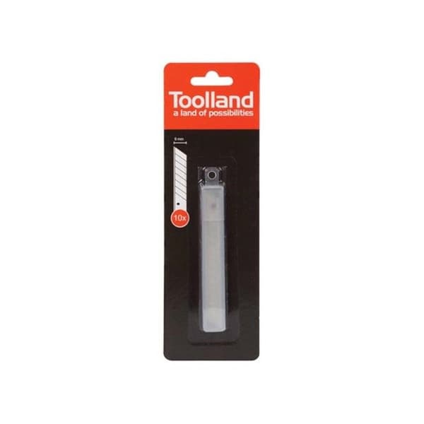 Toolland RESERVBLAD - 9 mm - 10 st