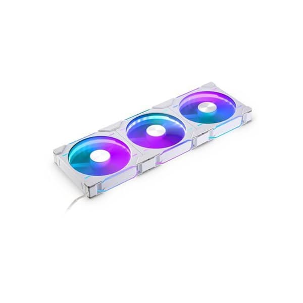 Chassi-fläktar - Phanteks - D30 PWM - Omvänd luftflöde - D-RGB - 3-pack - 140mm - Vit