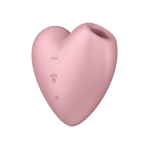 Stimulator - Satisfyer - Cutie Heart - Rosa - Dubbel funktion - Kompakt