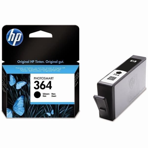 HP 364 svart original bläckpatron (CB316EE)