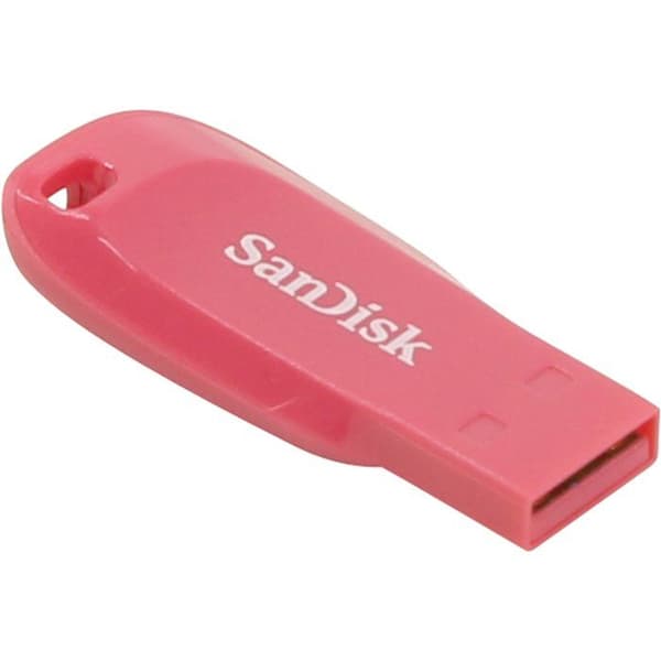SanDisk Cruzer Blade 32GB USB 2.0 Flash Drive - Electric Pink