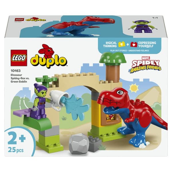 10463 Spidey-Rex mot Grönskägg