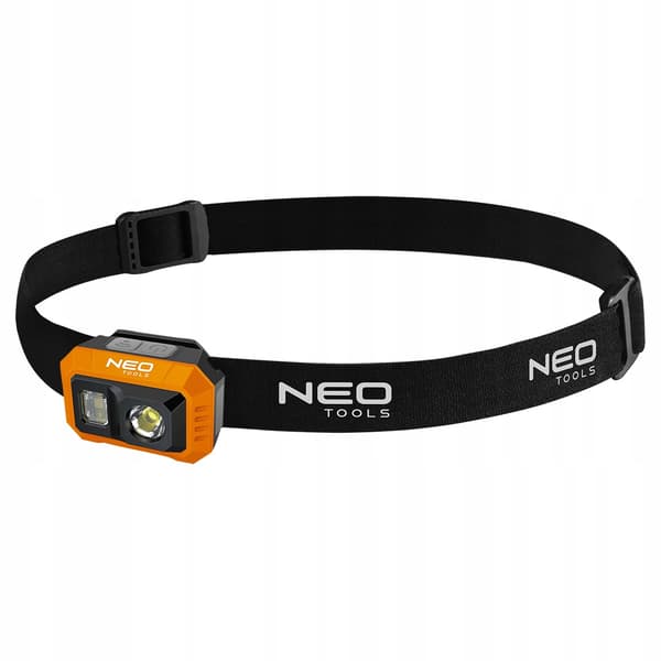 Otsalamppu ladattava 500lm USB COB C LED NEO TOOLS