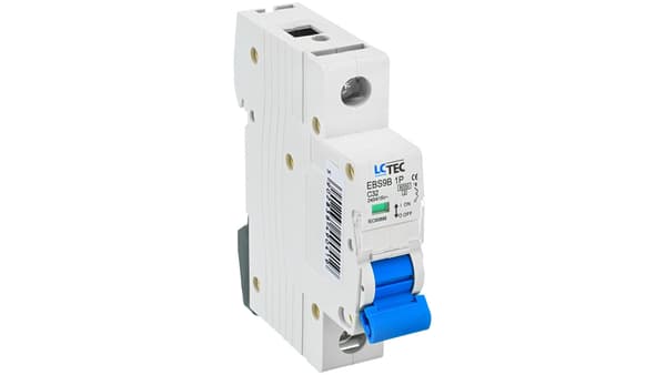 Automatsikring 1P C 32A 6kA AC LC-Tec EBS9B-1C/32 LCTEC-EBS9B-1C/32