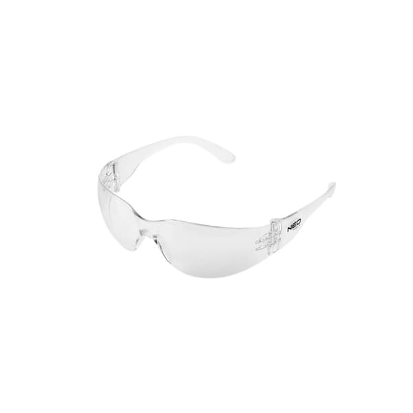 Skyddsglasögon, klara linser, hållfasthetsklass F