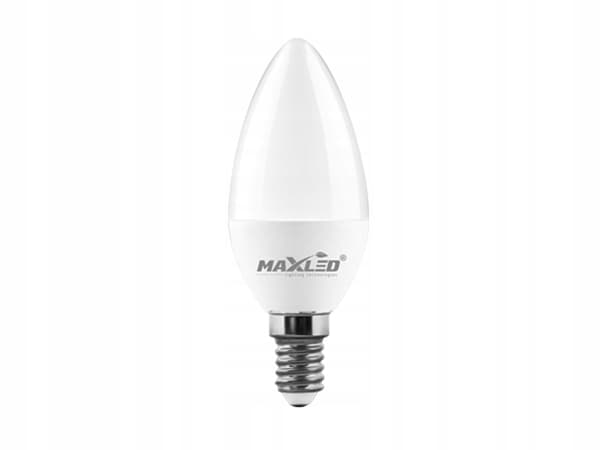 LED-lampa E14 C30 3W 3000K MAX-LED