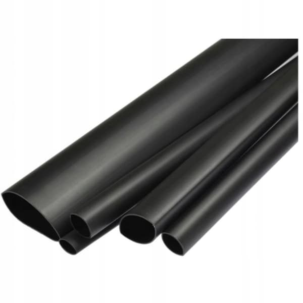Krympeflex med lim RCK 65,0/19,0 sort
