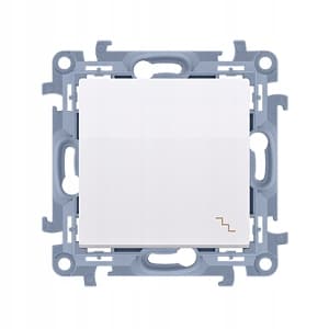 Simon 10 Trappströmbrytare 10AX vit CW6.01/11