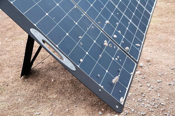 [7/10 Tilstand] OUKITEL PV400 400W Foldbart Solpanel - 23% Effektivitet, IP65, MC4 Stik