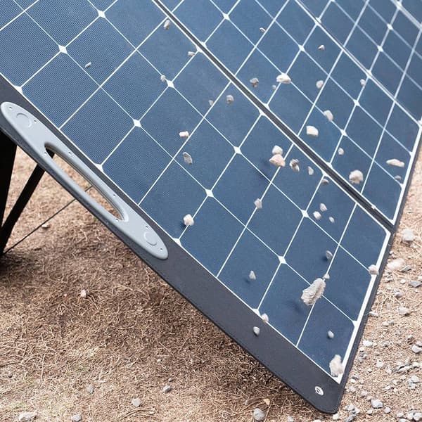 [7/10 Tilstand] OUKITEL PV400 400W Foldbart Solpanel - 23% Effektivitet, IP65, MC4 Stik