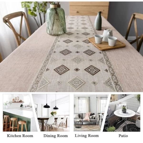 Dug - Ikke specificeret - Rektangulær - 140 x 180 cm - Polyester - Pletafvisende
