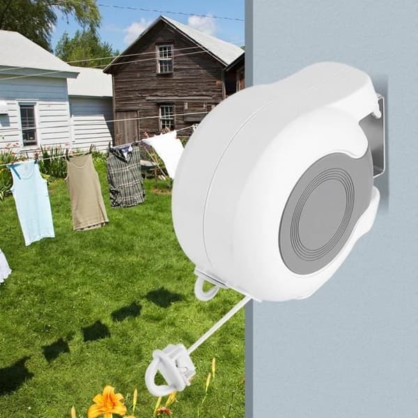 Veggmontert rulletørker 2 x 13 m