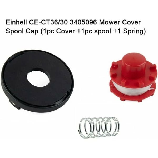Reservespole 20 mm x 8 m trimmertråd for Einhell CECT 3630 LI E SOLO AGILLO YYV