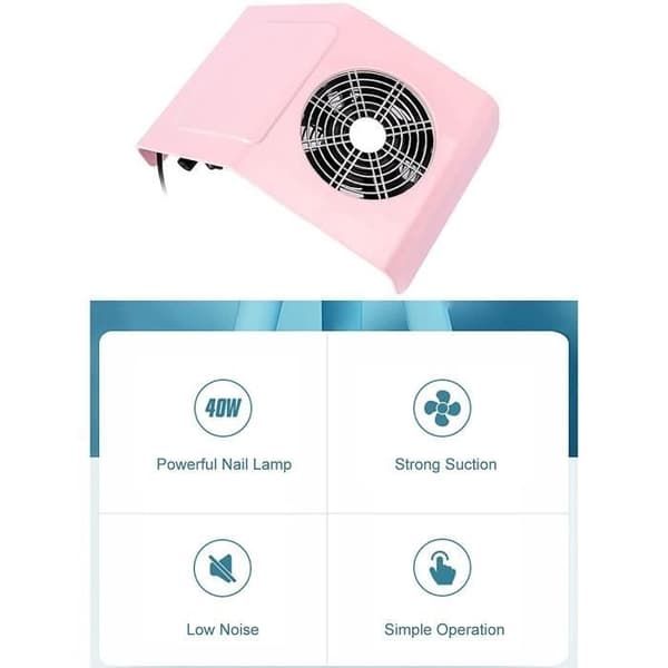 SPECOOL Neglestøvsuger - 40W - Til professionelle neglesaloner