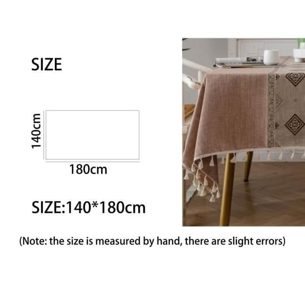 Dug - Ikke specificeret - Rektangulær - 140 x 180 cm - Polyester - Pletafvisende