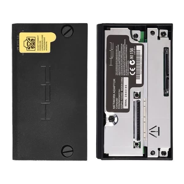 SATA-gränssnittsnätverksadapter HDD-hårddiskadapter för Sony PS2 Playstation 2-konsol (utan IDE) Stöder en