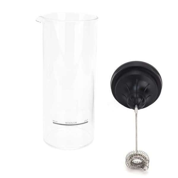 Mælkeskummer - PWSHYMI - Elektrisk - Rustfrit stål - 450 ml - Bærbar